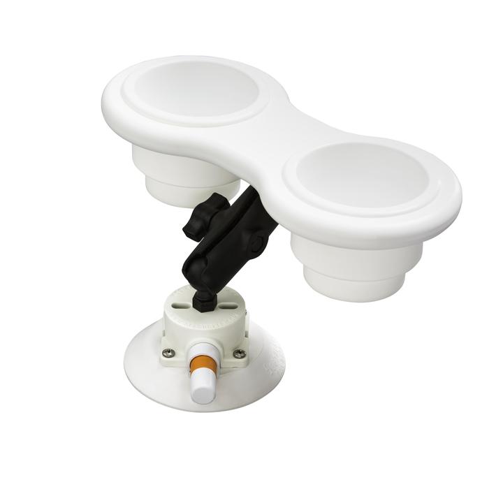 2-Cup holder angle mount
